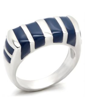 Ring 925 Sterling Silver High-Polished Epoxy Montana