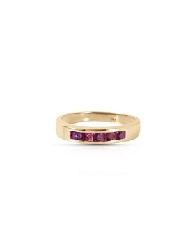 0.6 Carat 14K Gold Bliss Is Found Here Amethyst Ring