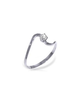 0.15 Carat 14K White Gold Happy To Be Diamond Ring
