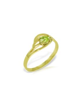 0.3 Carat 14K Gold Gentle Spirit Peridot Ring