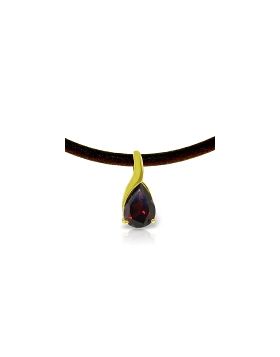 4.7 Carat 14K Gold Admiration Garnet Diamond Necklace