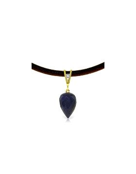 13.01 Carat 14K Gold Savoire Faire Sapphire Necklace