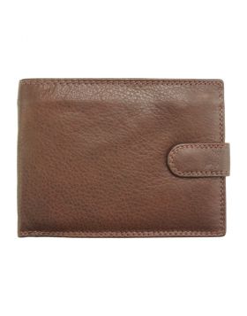 Martino S leather wallet -  dark brown