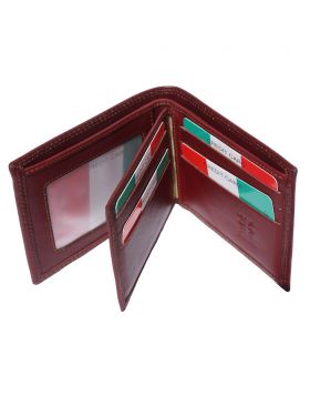 Tommaso Men’s leather wallet -  brown