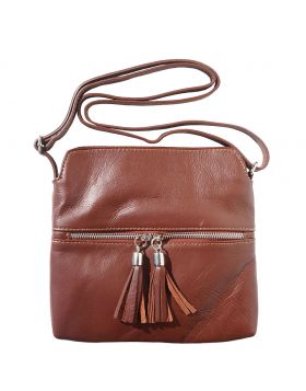 BE FREE leather crossbody bag - Brown