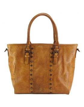 Prudenzia leather bag - Tan