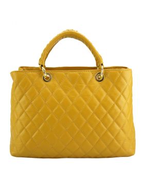 Severa Leather handbag - Yellow