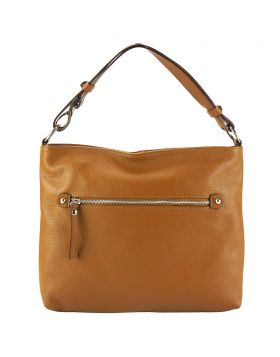 Sesbania leather Shoulder bag - Tan