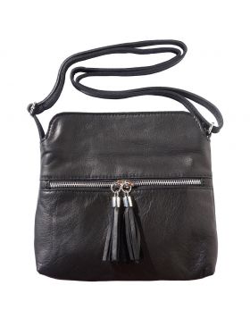 BE FREE leather crossbody bag - Black