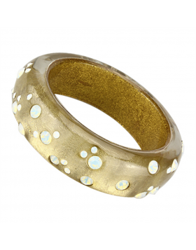 Bangle Resin N/A Top Grade Crystal Aurora Borealis (Rainbow Effect)