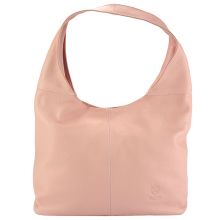 The Caïssa leather bag - Pink