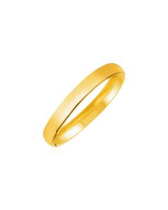 14k Yellow Gold Comfort Fit Wedding Band-10