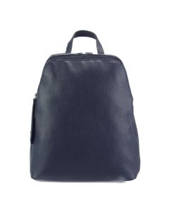 Rosa Backpack in cow leather -  dark blue