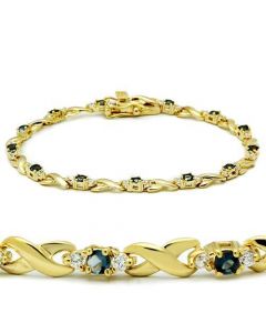 46803-7 - Brass Gold Bracelet Synthetic Montana