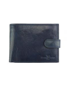 Martino V leather wallet -  dark blue