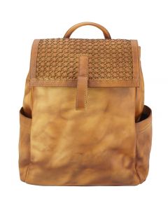 Nicola Leather Backpack - Tan