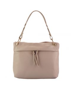 Mafalda Shoulder leather bag - Pink