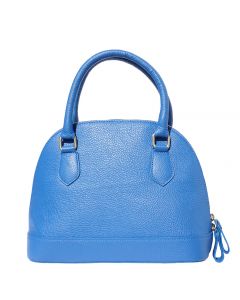 Bowling leather bag - Electric Blue