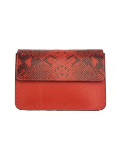 Iolanda leather Cross-body bag - Red