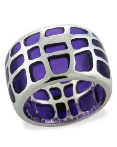 Ring 925 Sterling Silver High-Polished No Stone No Stone