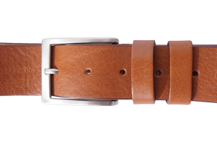 plain leather belt
