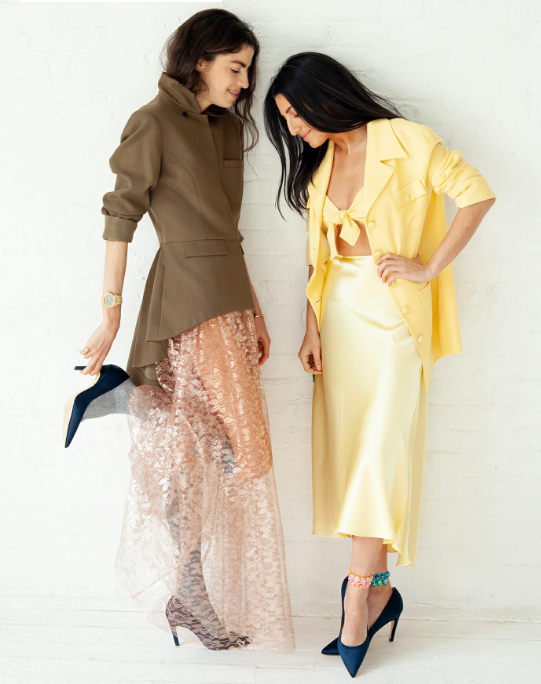 Leandra and Her Best Friend Style Each Other